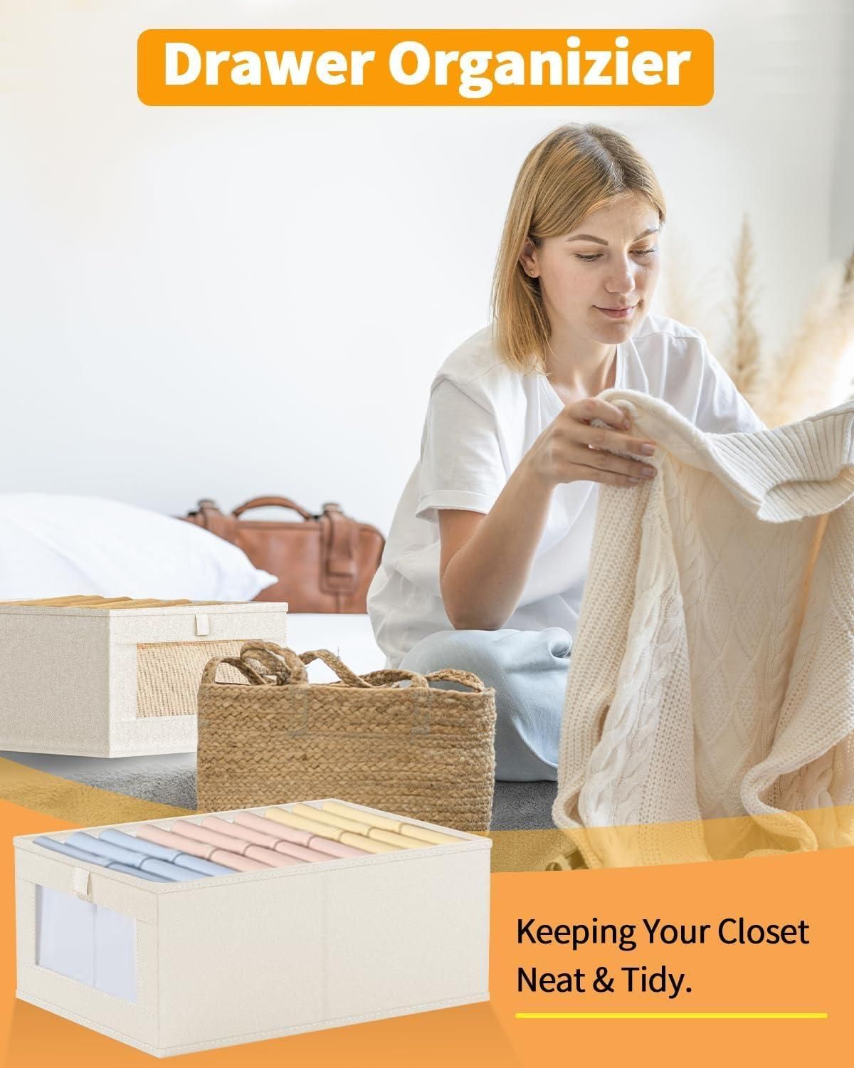 Storage Container with Clear Window - Pack of 2