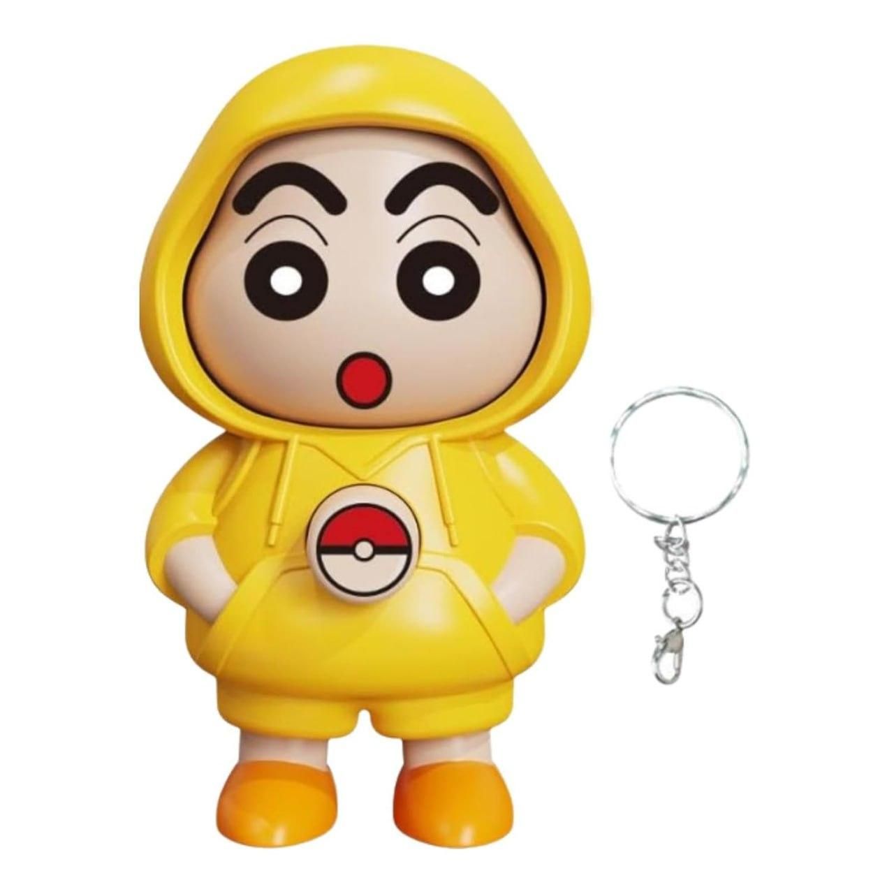 Cute Shinchan Face Changing Keychain