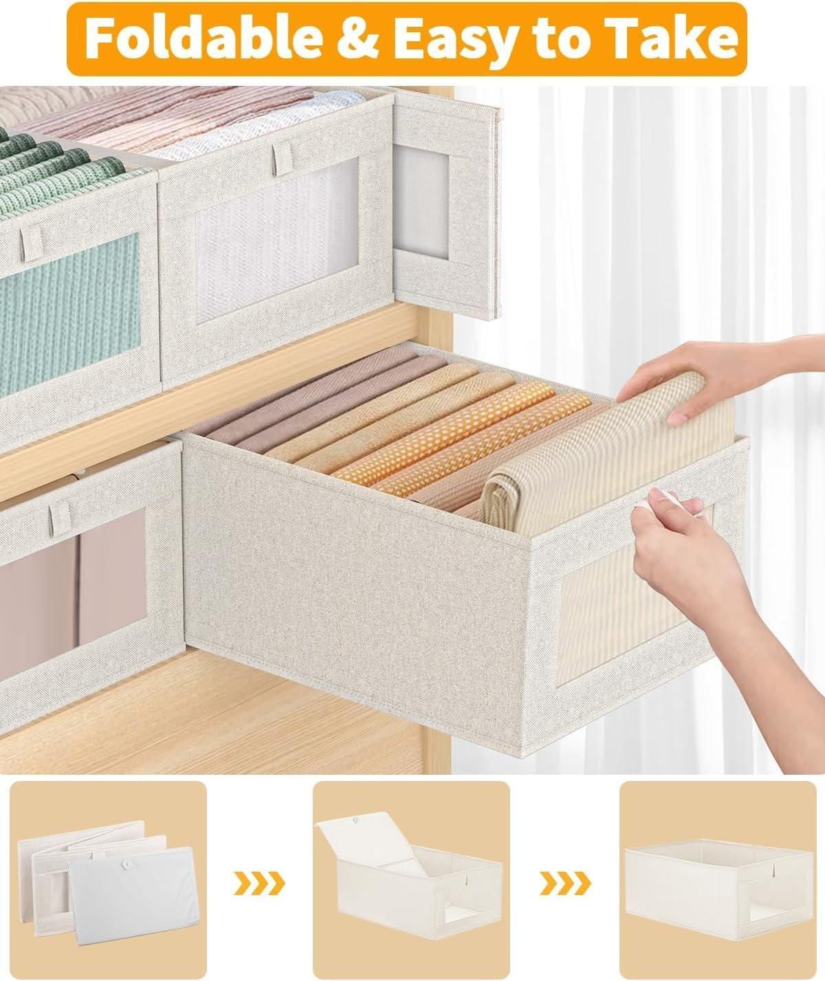 Storage Container with Clear Window - Pack of 2