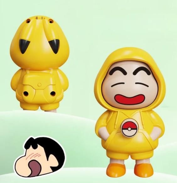 Cute Shinchan Face Changing Keychain
