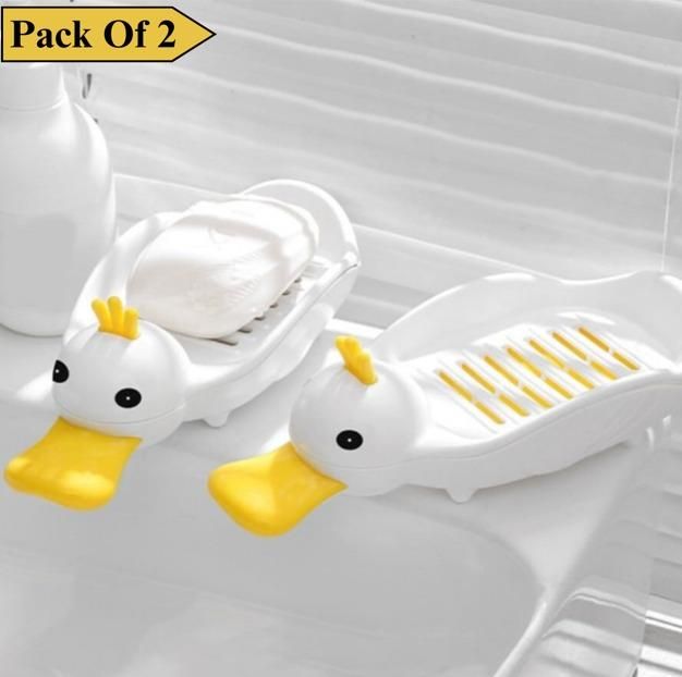 Self Draining Soap Holder (Pack Of 2)