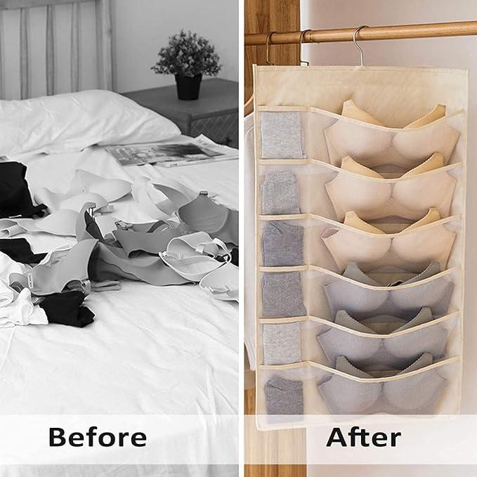 Double Sided Hanging Closet Organizer