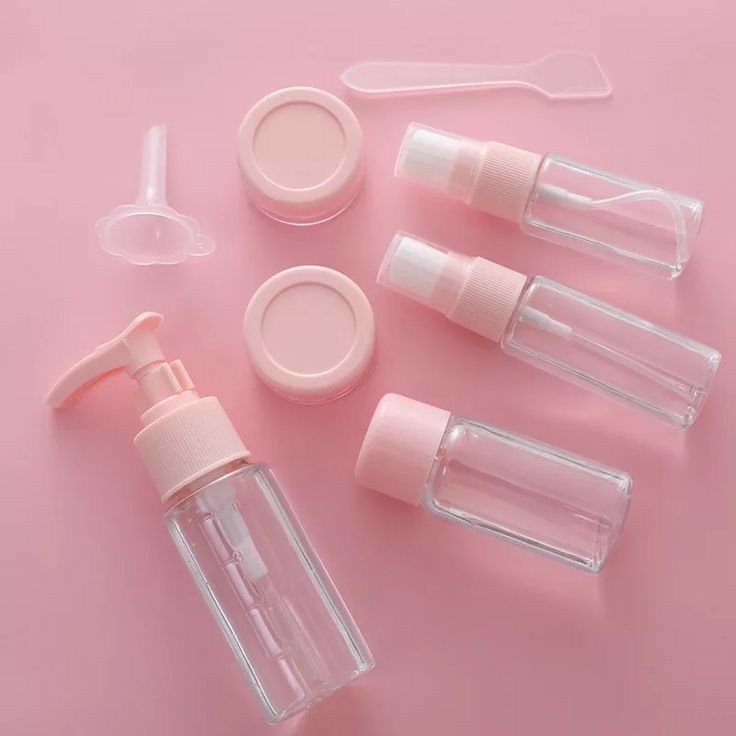 Travel Cosmetics Bottles (Pack of 7)